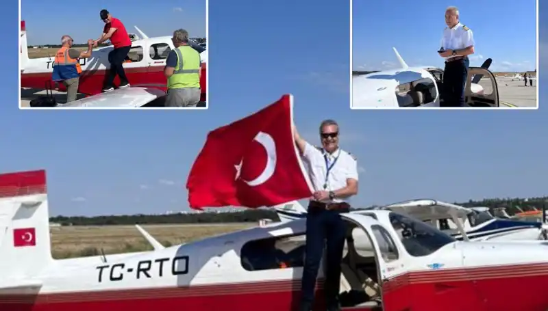 Düşen Uçağın Pilotu: "Hayallerimin Tam Ortasındayım" Mesajını Paylaştı