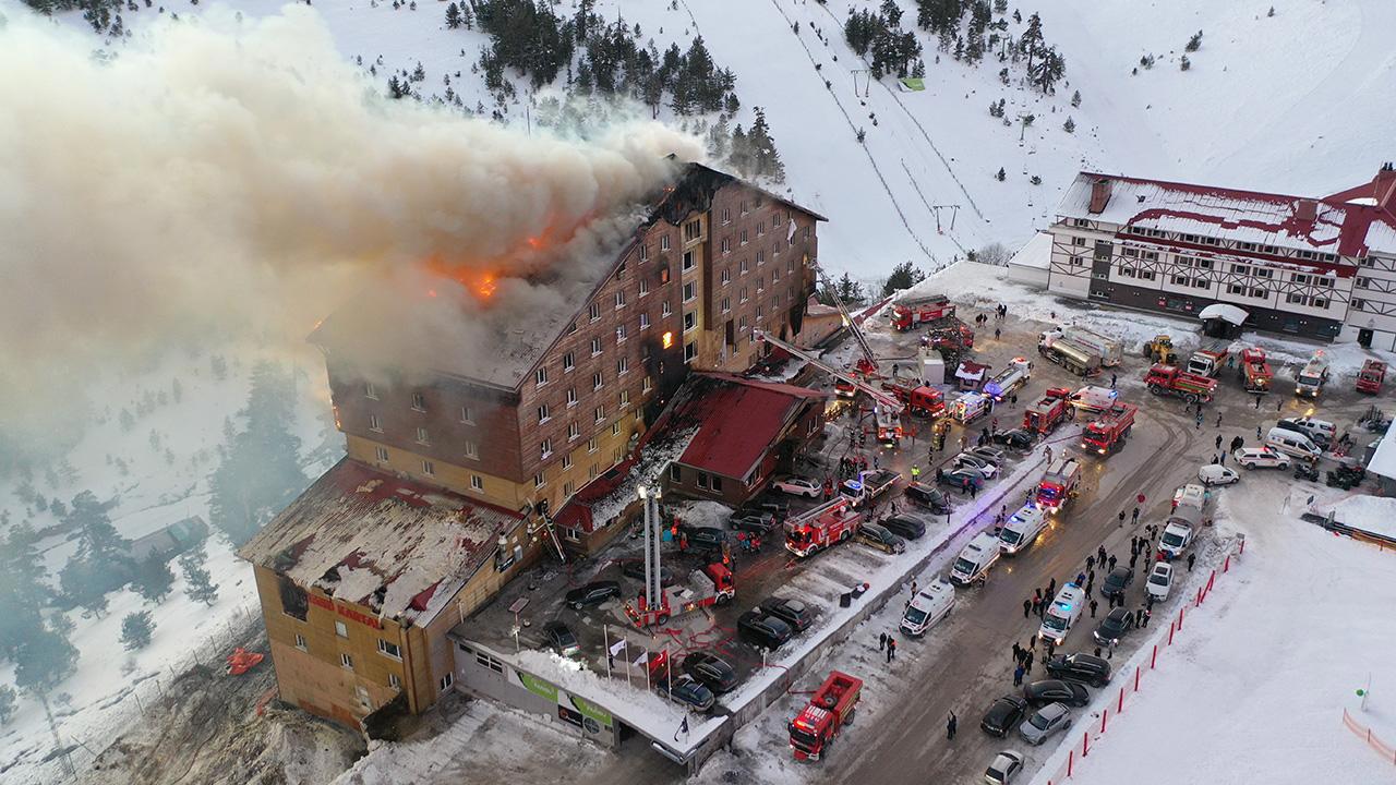 Bolu'da Otel Yangınında Ölü Sayısı 66'ya Yükseldi