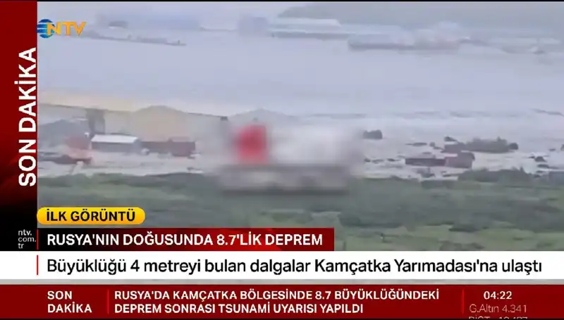 Kamçatka Kıyılarında İlk Tsunami Dalgaları Gözlemlendi: Bilim Dünyası Alarmda