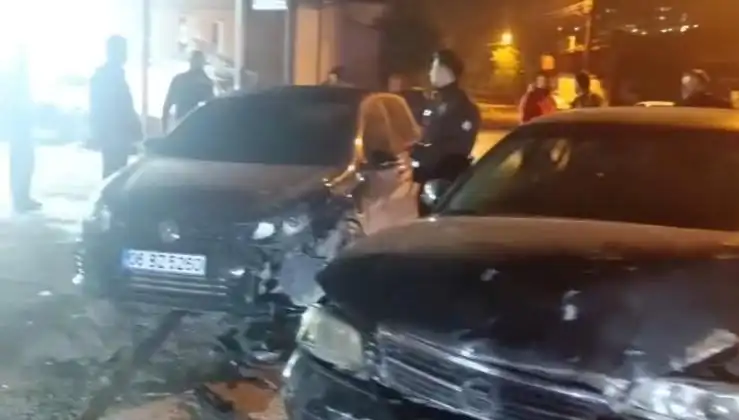 Çevirmeden Kaçarken Kaza Yapan Sürücülerin Dramı!