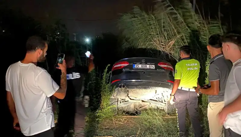 Dur İhtarına Uymayan Maganda, Dere Yatağına Düşerek Yakalandı!