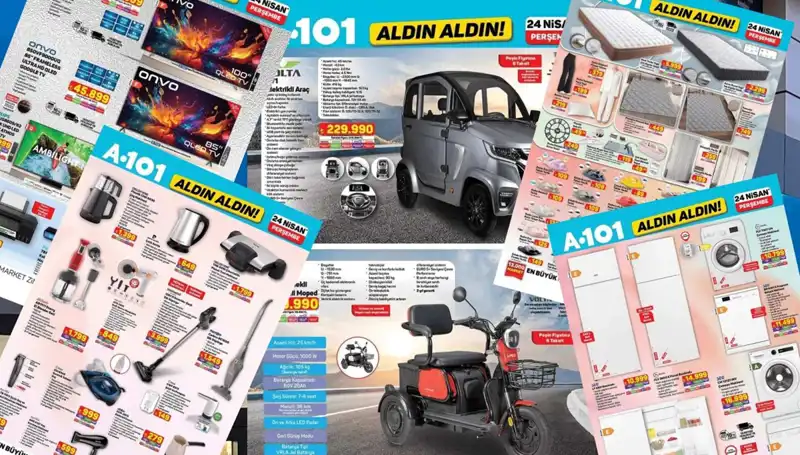 A101, Perde ve Halı ile Elektronik Mutfak Ürünlerini Satışa Sunuyor!