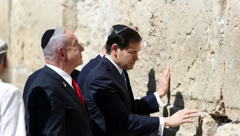 Kudüs'te Tarihi Görüşme: ABD'li Bakan Netanyahu ile Gazze Üzerine Anlaştı