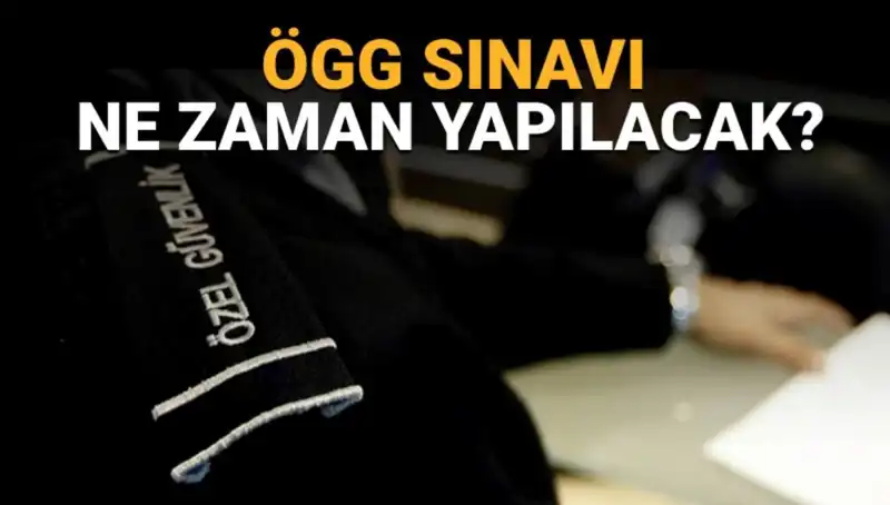 2025 ÖGG Sınavı Tarihleri ve Süreci Hakkında Her Şey