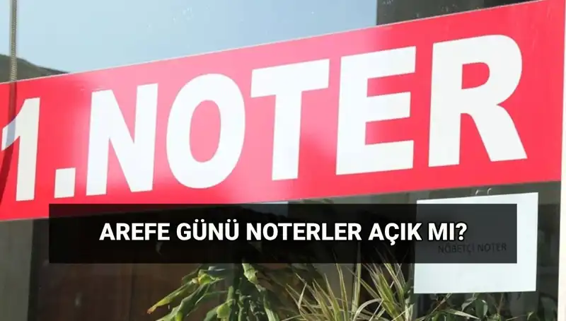 Arefe Günü Noterler Açık mı? Kurban Bayramı Kargo Çalışma Durumu