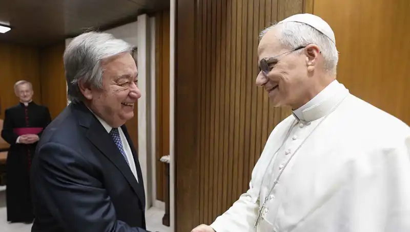 Papa Leo ve Antonio Guterres: Tarihi Buluşma ve Küresel Barış Adımları