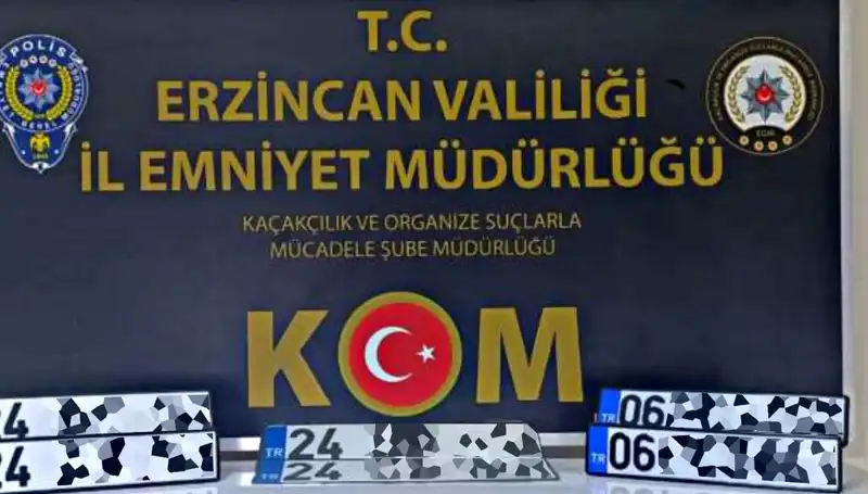 Erzincan'da "APP Plaka" Operasyonu: Dolandırıcılık Ağı Çökertildi