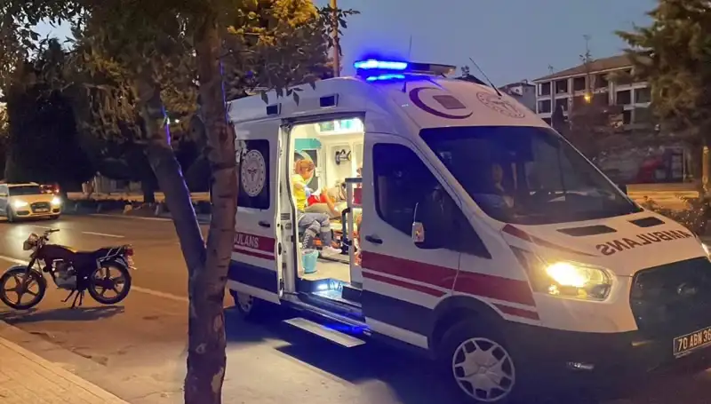 Motosiklet Kazası: Otomobilin Kaçan Sürücüsü Tüyler Ürpertti