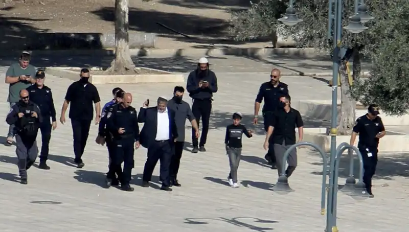 İsrailli Bakan Mescid-i Aksa’ya Küstahça Bir Baskın Daha Gerçekleştirdi